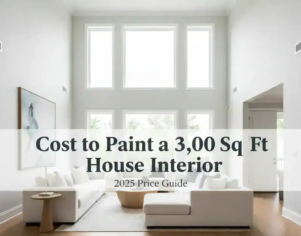 Cost to Paint a 3,000 Sq Ft House Interior