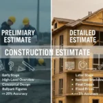 Difference Between Preliminary and Detailed Estimates in Construction