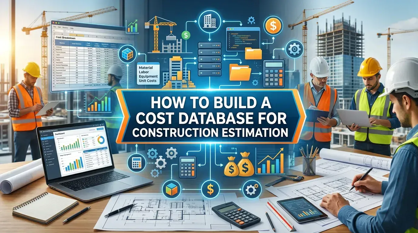 How to Build a Cost Database for Construction Estimation
