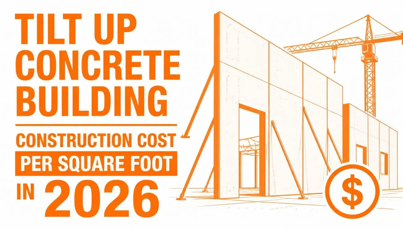 Tilt Up Concrete Building Construction Cost Per Square Foot In 2026