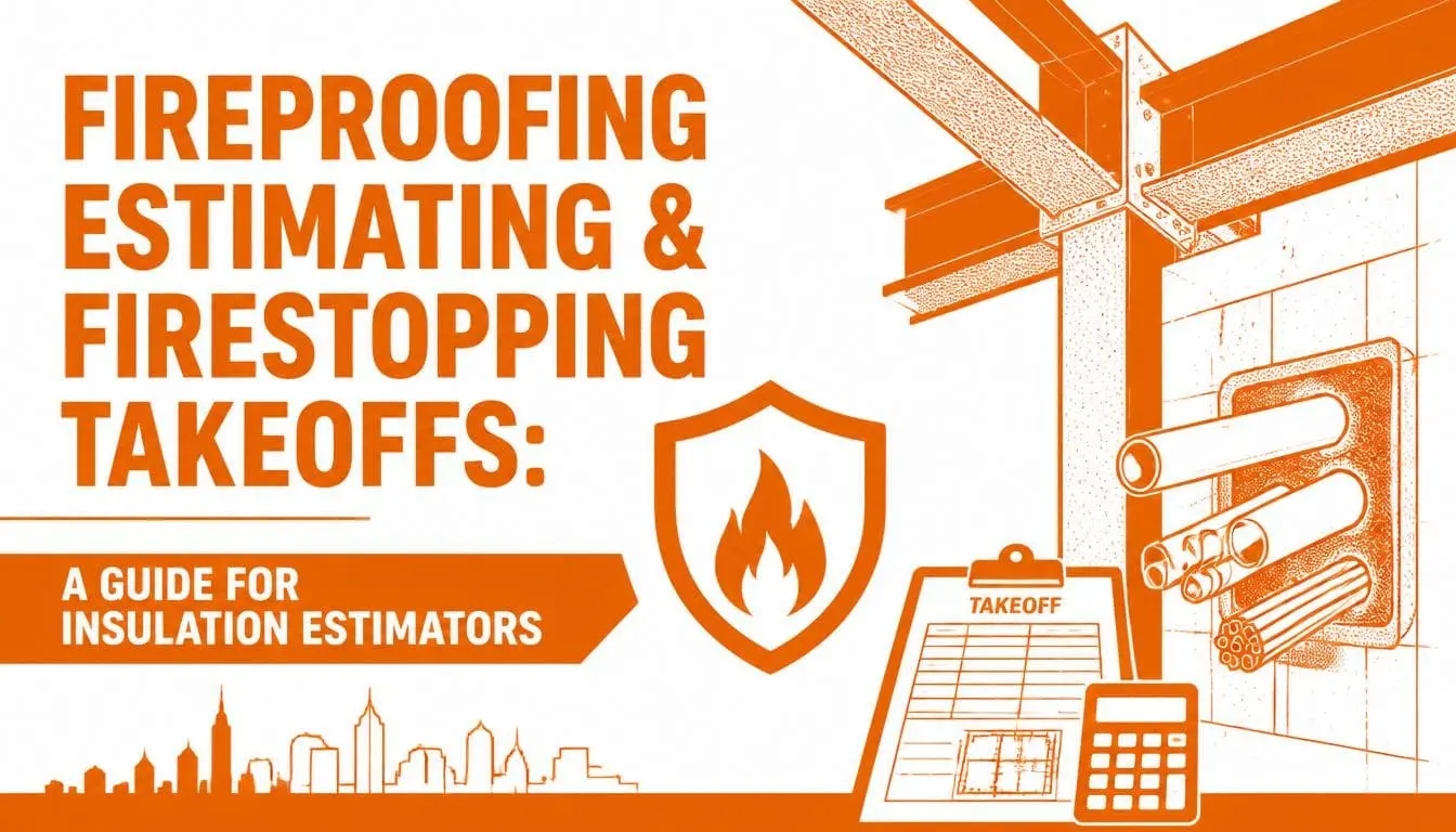 Fireproofing Estimating & Firestopping Takeoffs: A Guide for Insulation Estimators