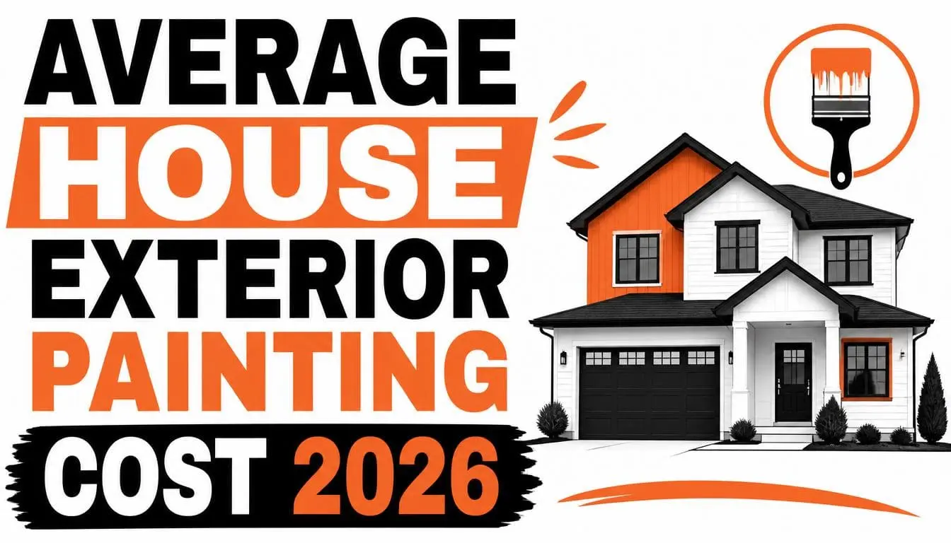 Average House Exterior Painting Cost 2026