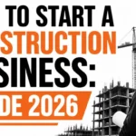 How to Start a Construction Business: Guide 2026