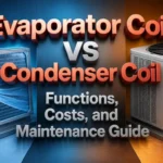 Evaporator Coil vs Condenser Coil: Functions, Costs, and Maintenance Guide