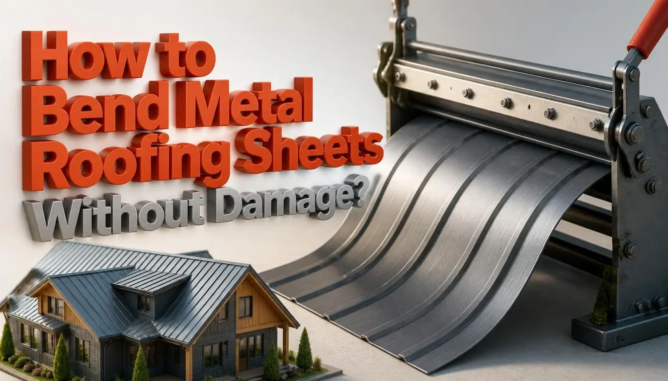 How to Bend Metal Roofing Sheets Without Damage?