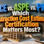 AACE vs. ASPE vs. PMI: Which Construction Cost Estimating Certification Matters Most?