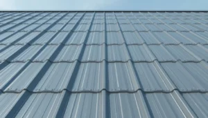 Finished standing seam metal roof installation showing clean, damage-free bends and seams