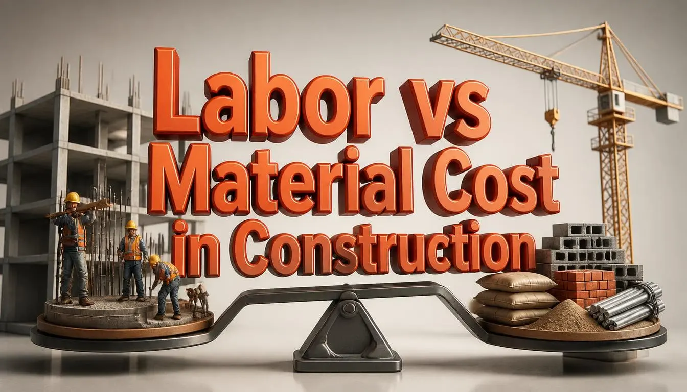 Labor vs Material Cost in Construction: Full Overview