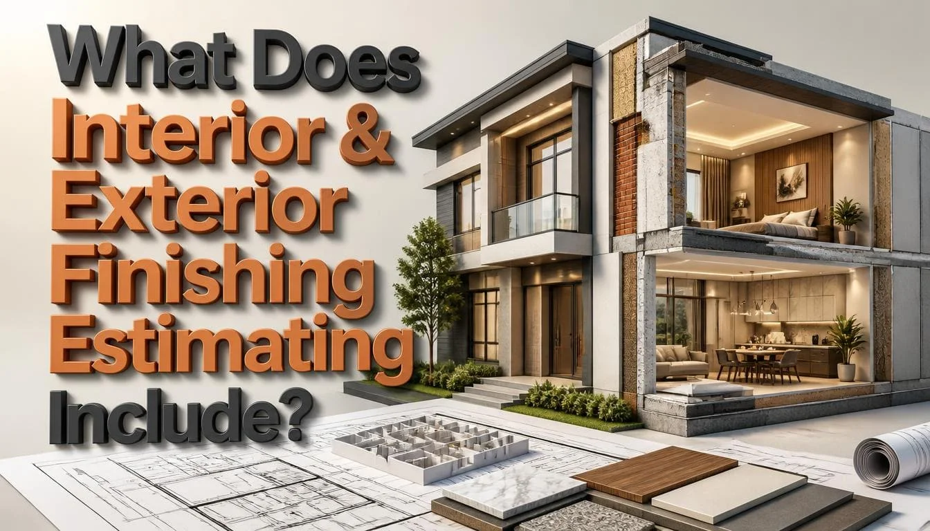 What Does Interior & Exterior Finishing Estimating Include?