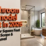 Bathroom Remodel Cost in 2026: Price per Square Foot by Size, Scope & Finish Level