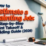 How to Estimate a Painting Job: A Step-by-Step Paint Takeoff & Bidding Guide (2026)
